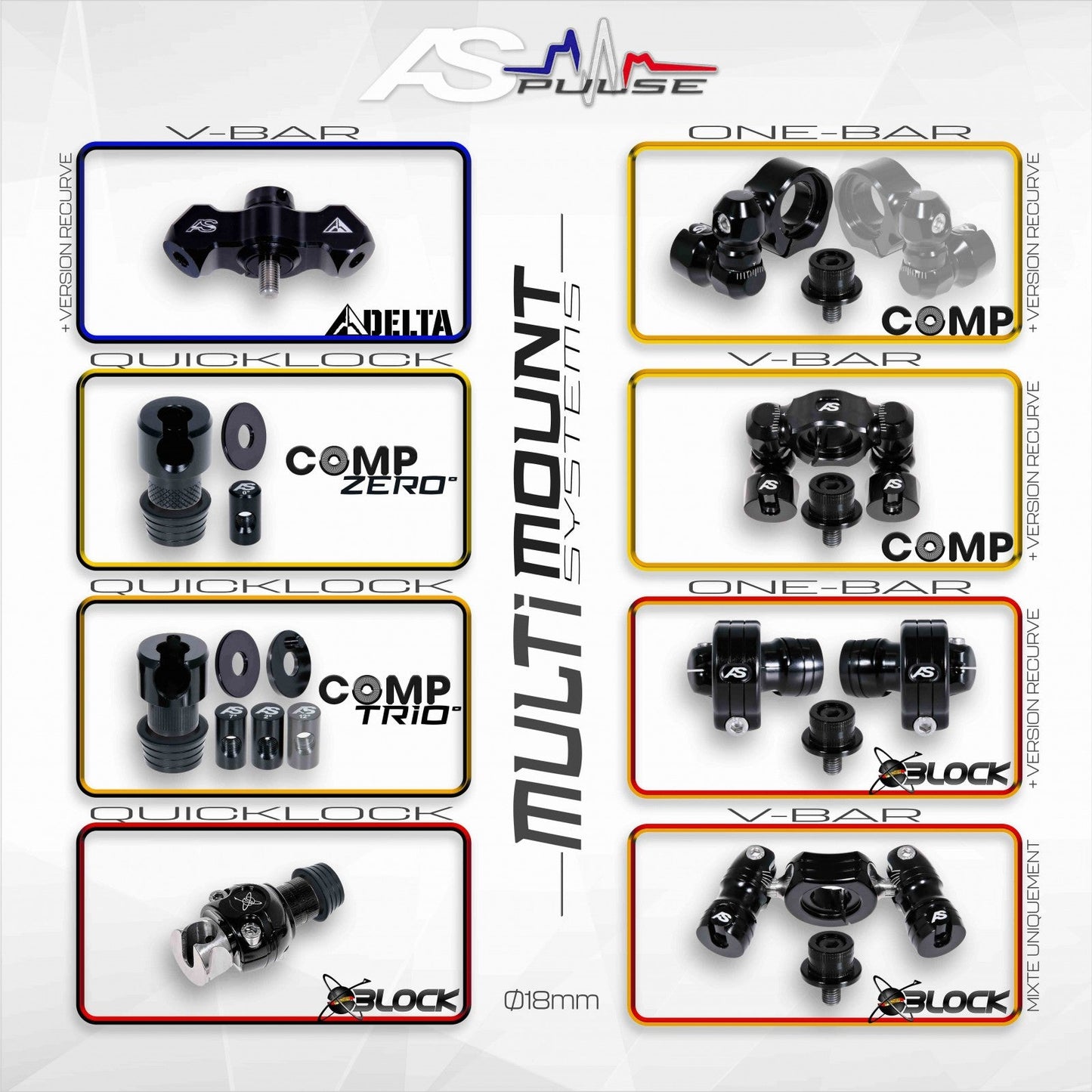 Arc Systeme Pulse AS X18 Comp Zero Kit