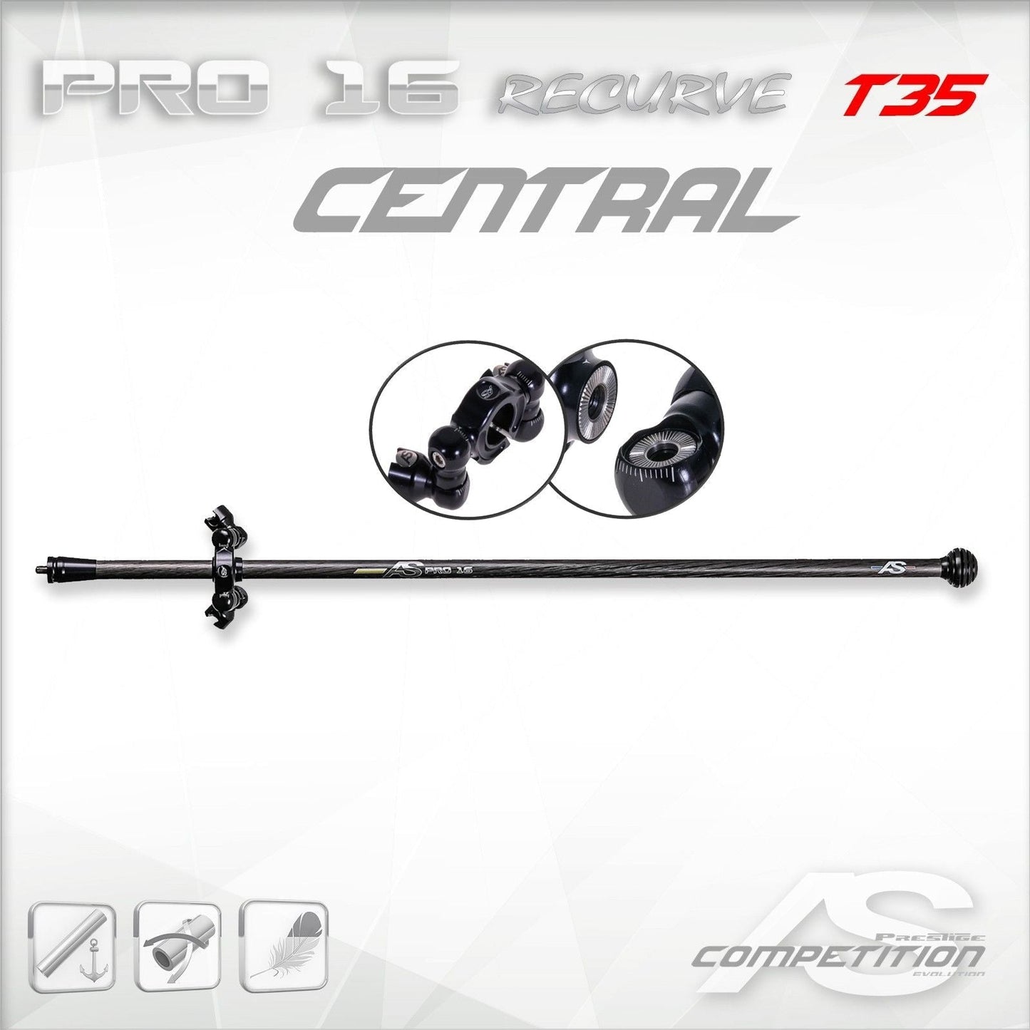 Arc Systeme Central PRO 16 Recurve T35