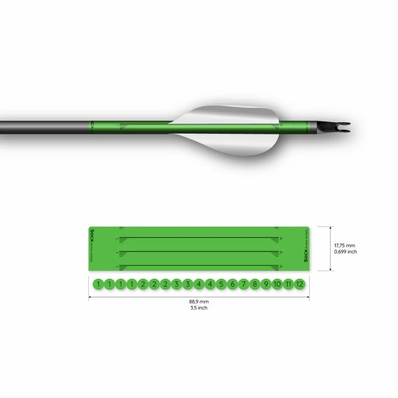 Socx Wrap for Easton ACE - Solid Fluor