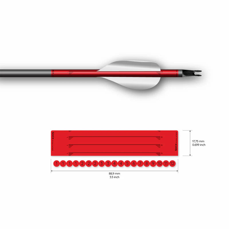 Socx Wrap for Easton ACE - Solid Fluor