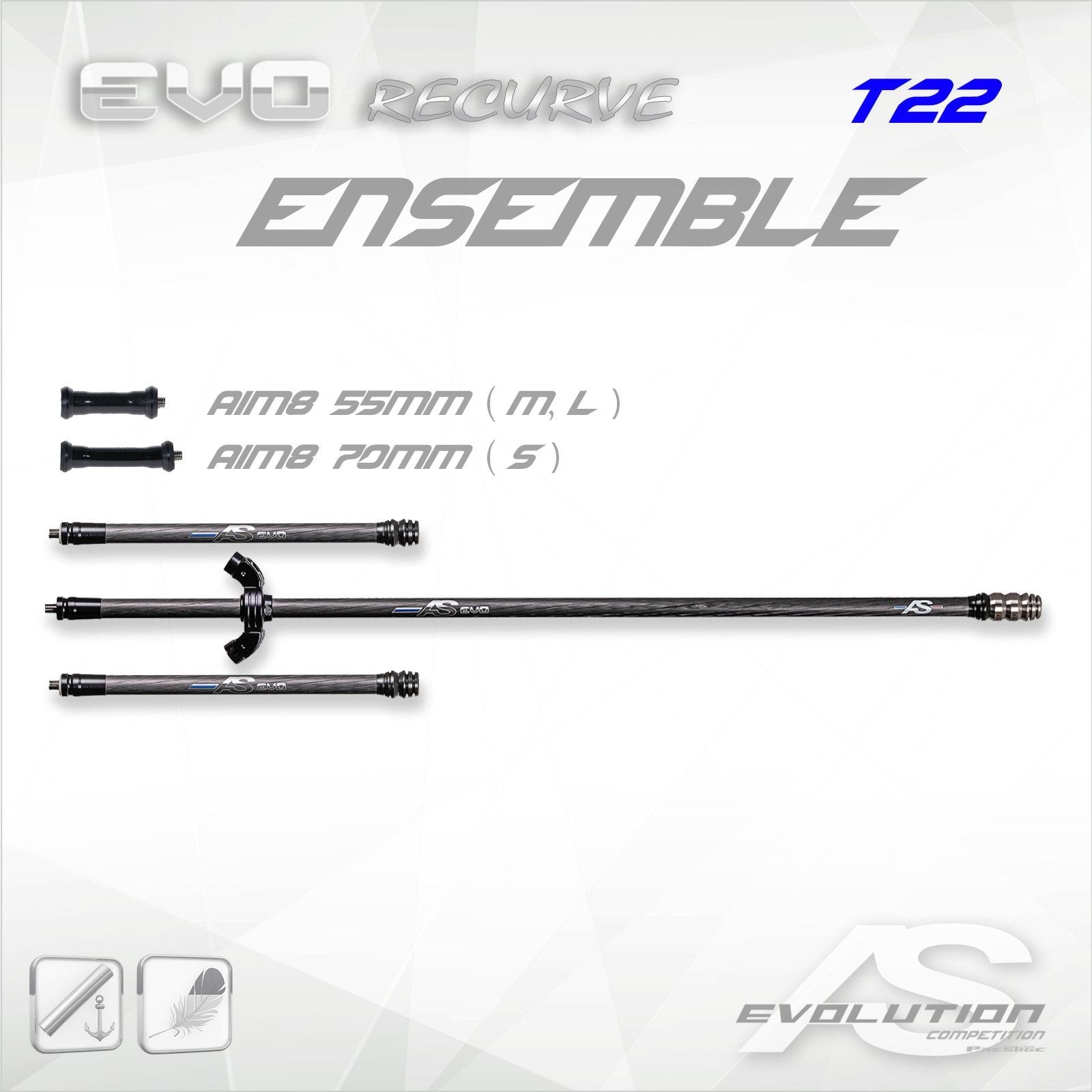 Arc Systeme KIT EVO 15 Recurve T22 – Alternative Archery EU