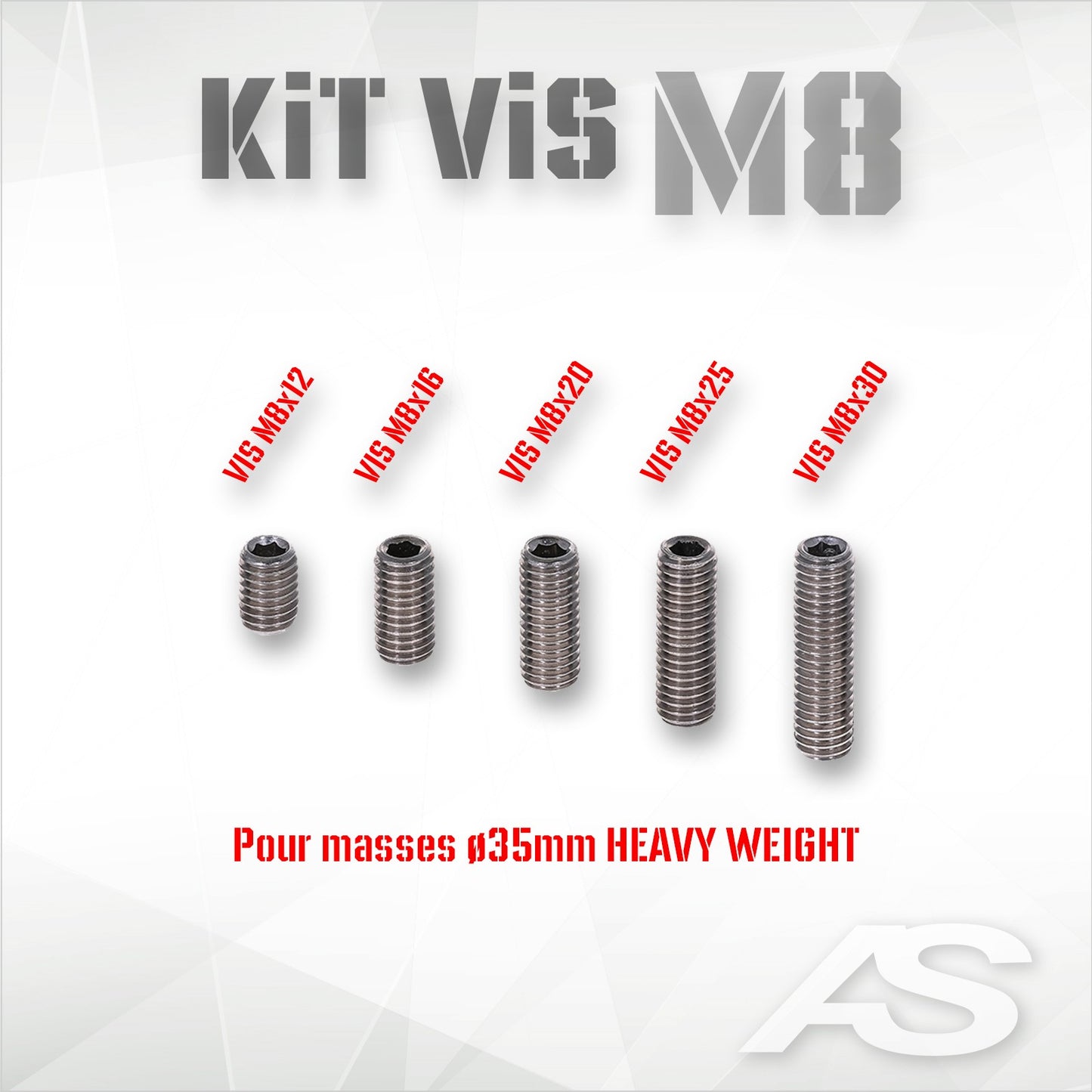 Arc Systeme M8 Screw Kit