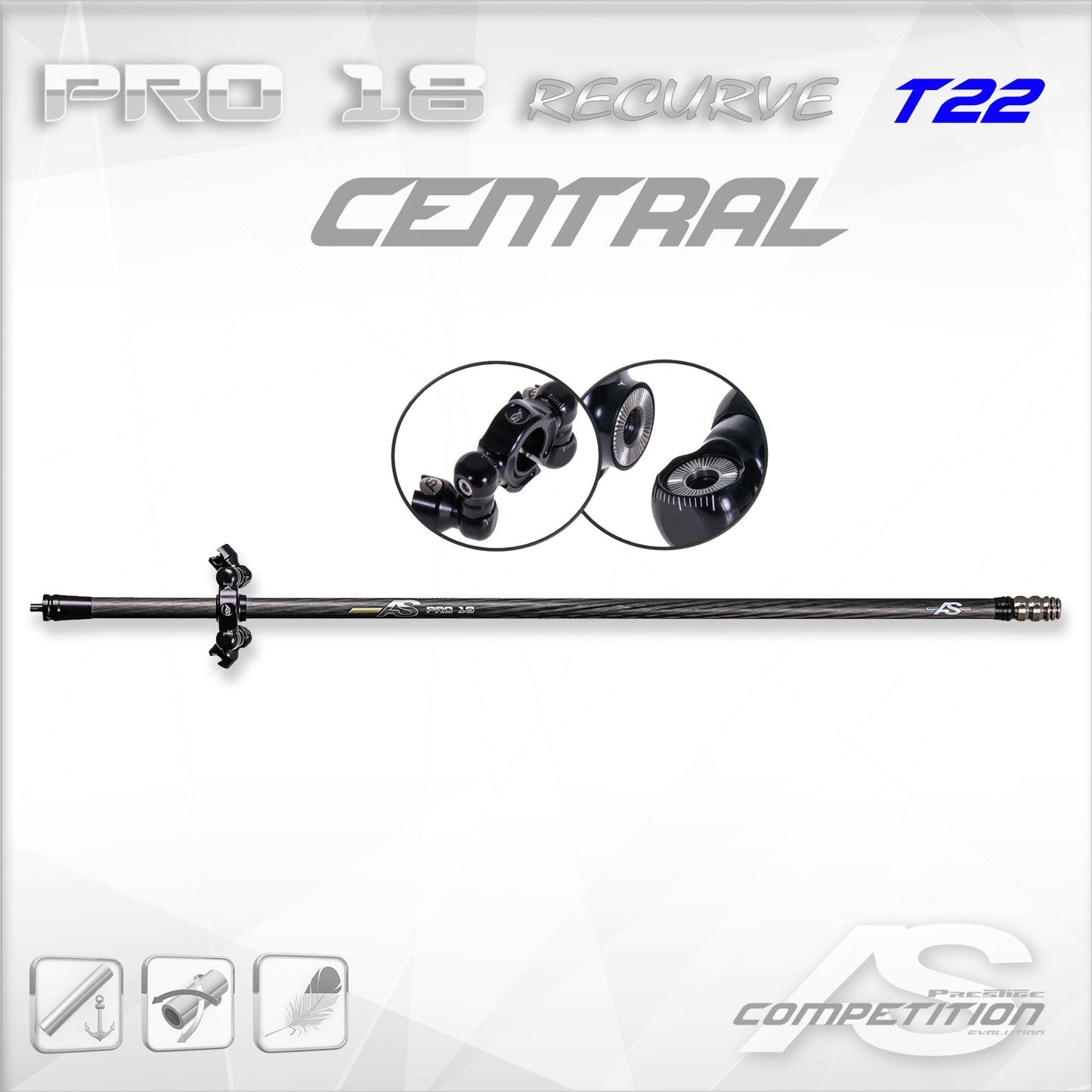 Arc Systeme Central PRO 18 Recurve T22