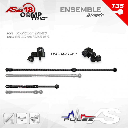 Arc Systeme Pulse AS X18 Comp Trio Kit