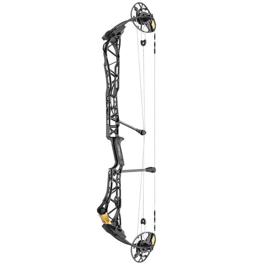 Mathews Title 38 (White Limbs) RH Black - F (29in) 60lbs - SALE