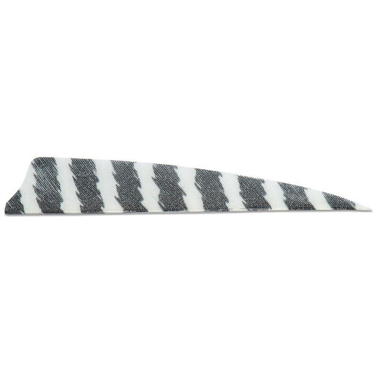 Skylon Feathers 4in RW - Shield - Barred (pk/24)